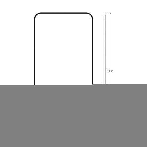 Зеркало с подсветкой Defesto AURA DF 2978R 60х120 подвесное - фото 2