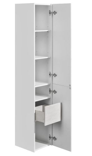 Шкаф-пенал Aquaton Сакура 1A219903SKW8R 30х180 подвесной цвет белый - фото 2