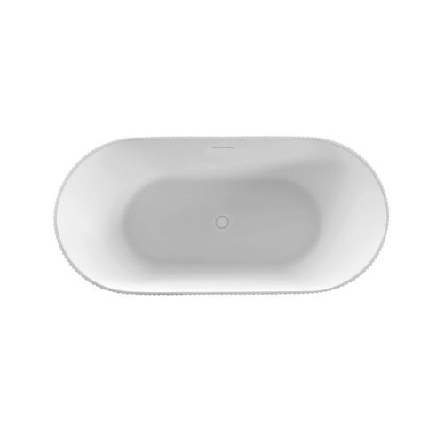 Ванна акриловая Vincea VBT-426-1700MW 170х80 отдельностоящая овальная - фото 3