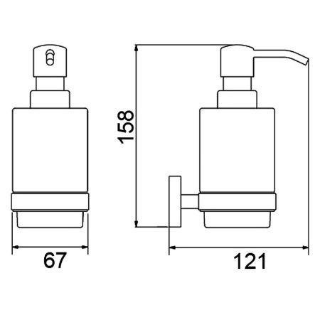 Дозатор Timo Saona 13039/16