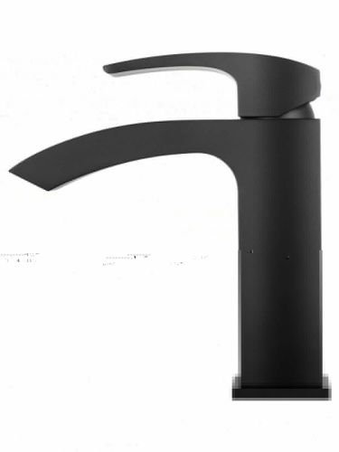 Смеситель Wonzon & Woghand Fit WW-88139009-MB на раковину черный - фото 2