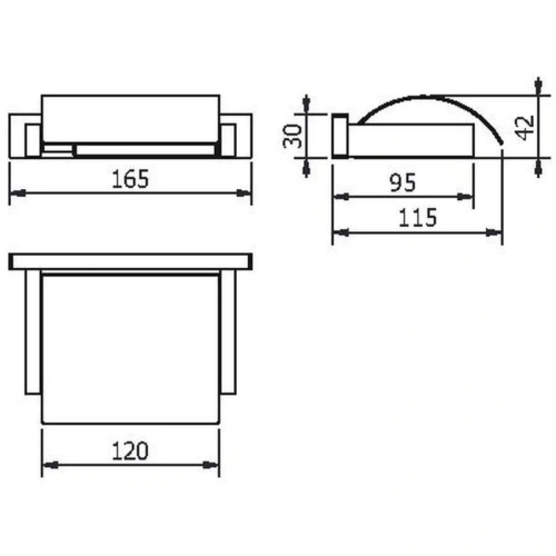 Бумагодержатель Langberger ALSTER 11941A - фото 2