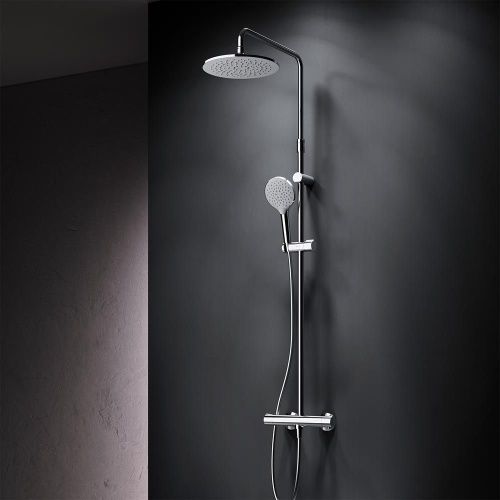 Душевая стойка Am.Pm Like F0780464 настенная цвет хром с термостатом