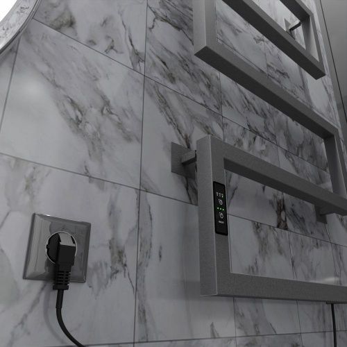 Полотенцесушитель электрический Altasan ШалимарПроф ШалимарПроф8050Г 50х85 серый - фото 5