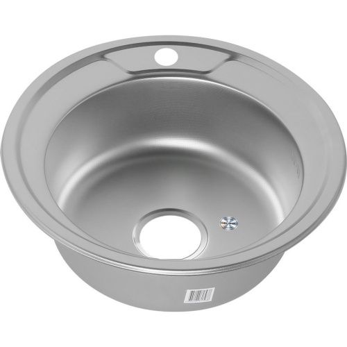 Кухонная мойка Melana 090D ta (*15) 50х50 цвет хром - фото 2