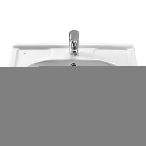 Раковина из сантехнического фарфора Santek Селигер WH110268 60х40 накладная цвет белый - фото 2