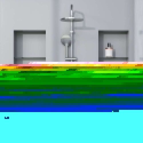 Душевая стойка Damixa Jupiter 977770000 настенная цвет хром - фото 3