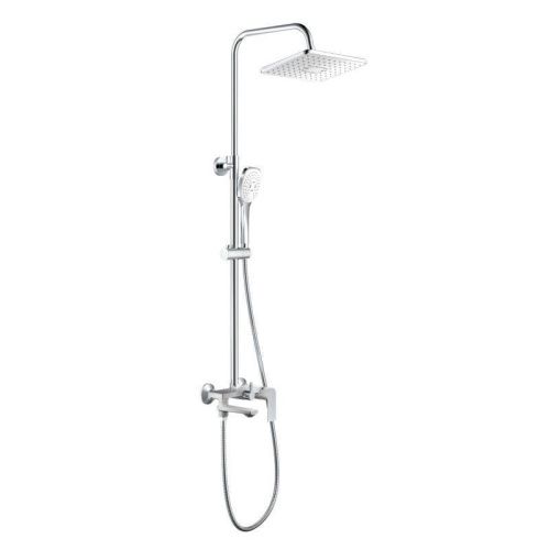 Душевая стойка Haiba HB24505 настенная цвет хром - фото 2