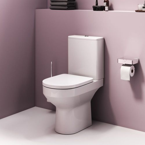 Комплект унитаз-компакт напольный с бачком и аксессуарами для ванной комнаты Am.Pm Spirit CK70DC - фото 3