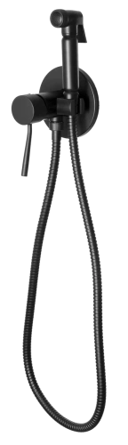 Гигиенический душ со смесителем Remer N65NO черный - фото 2