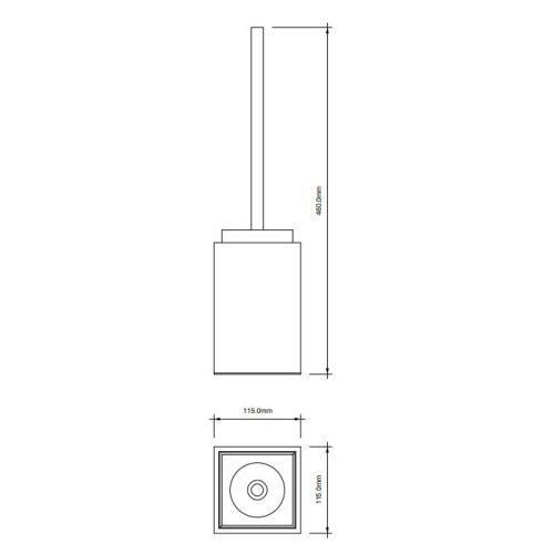 Ершик Decor Walther Brownie 940550 - фото 2
