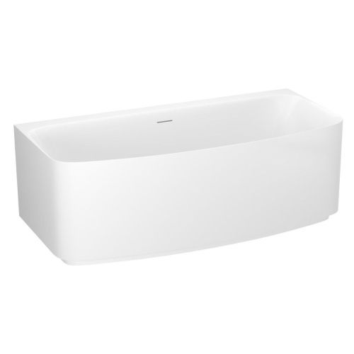 Ванна акриловая Wellsee Ground Breaking 287701000 170х80 пристенная асимметричная с ножками - фото 2