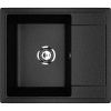 Кухонная мойка Ulgran Practik PR-M 575-004 60х50 цвет черный