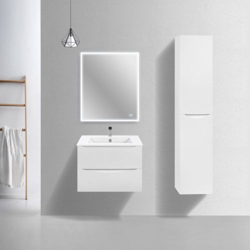 Тумба под раковину Vincea Mia Slim VMC-2MC700S1GW 70х40 подвесная цвет белый