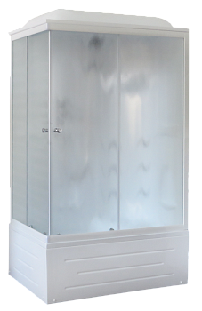 Душевая кабина Royal Bath BP RB8100BP2-M-R 100х80 прямоугольная с крышей ориентация правая