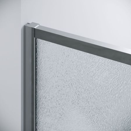 Душевая дверь Grossman Galaxy 100.K33.01.120.10.02 120х195 стекло текстурное профиль хром