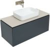 Тумба под раковину Allen Brau Infinity 1.21004.AM 100х50 подвесная цвет черный