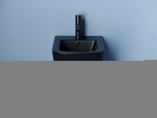 Биде подвесное Ceramica Nova UNION CN4010MB цвет черный - фото 3