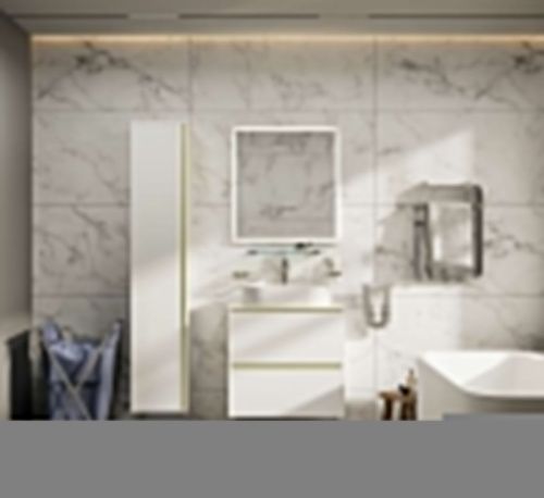 Зеркало с антизапотевателем Allen Brau Activity 1.340028.BGM 90х80 подвесное - фото 5