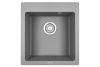 Кухонная мойка Granula 4651, АЛЮМИНИУМ 45х50 цвет серый поверхность матовая