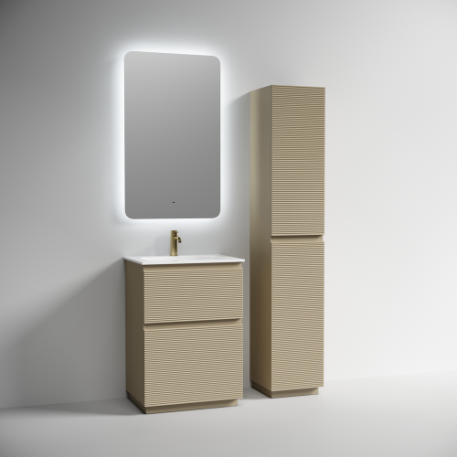 Тумба под раковину Sancos FOLK Floor FL60FCP 60х40 напольная цвет бежевый - фото 4