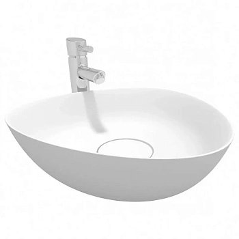 Раковина Riho OVIDEO W021001105 40х40 накладная цвет белый