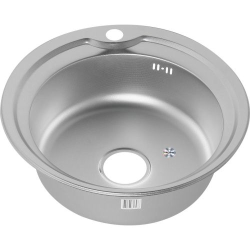 Кухонная мойка Melana 101D t (*12) 50х50 цвет хром