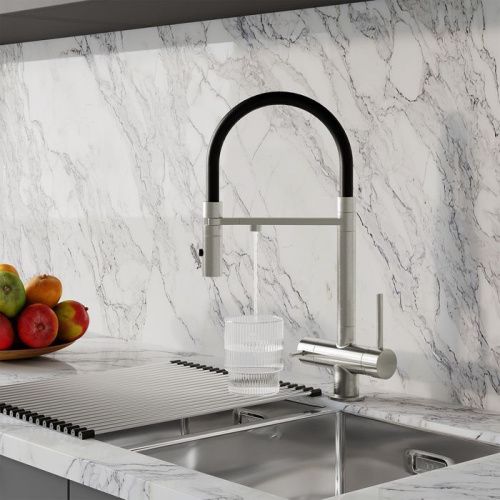 Смеситель для кухни IDDIS Ace ACEBNFFi05 на столешницу сатин - фото 3