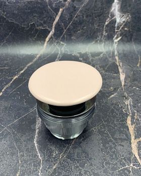 Донный клапан White Ceramic MEW0609PK розовый