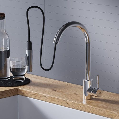 Смеситель для кухни Dorff Logic D3007500 на мойку хром - фото 5