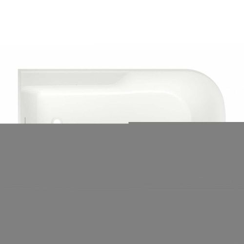 Ванна акриловая Wellsee Camellia 2.0 236201000 170х80 отдельностоящая асимметричная с ножками - фото 4