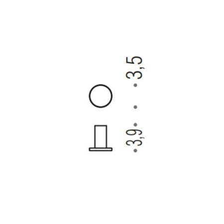 Крючок Colombo Mini CD107.HPS1