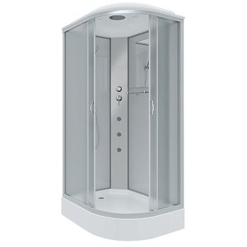 Душевая кабина Niagara Classic 33121423LG 120х80 асимметричная с крышей ориентация левая