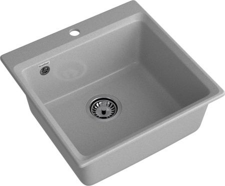 Кухонная мойка Granfest Level LV-510 серый 50х50 цвет серый поверхность матовая