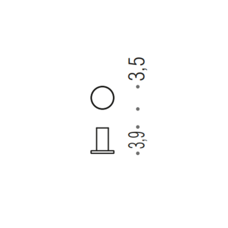 Крючок Colombo Mini CD107.CR