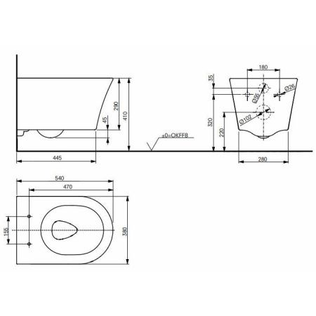Крышка сиденье для унитаза Toto GP TC524EU