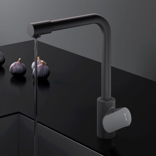 Смеситель для кухни Am.Pm Like F8005722 на мойку черный - фото 4