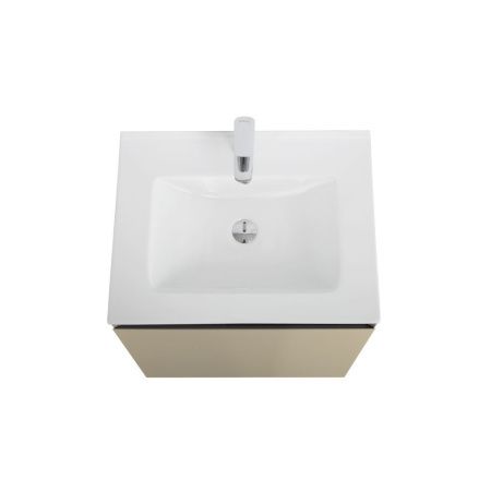 Тумба под раковину Art&Max Latina AM-Latina-600-1C-SO-BGM 60х50 подвесная цвет бежевый