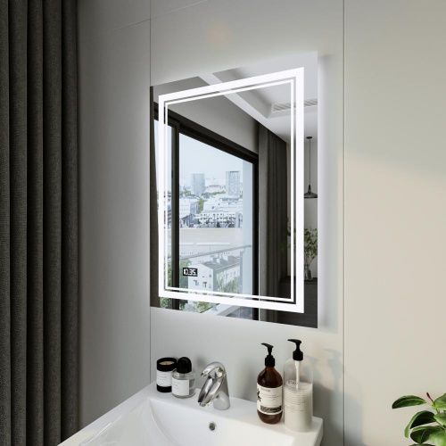 Зеркало с подсветкой Бриклаер Эстель 4627125414282 60х80 подвесное - фото 2