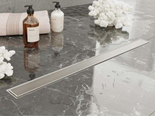 Душевой лоток Plumberia Selection PSM MODULAR PSM50MT 50х5 нержавеющая сталь - фото 4