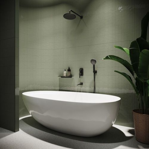 Смеситель для душа IDDIS Ray RAYBL00i68 встраиваемый в стену черный - фото 2