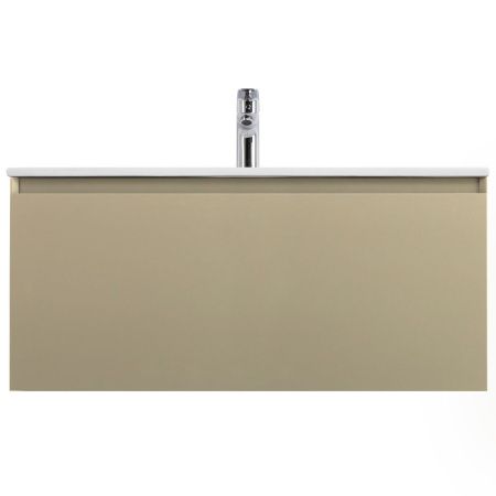 Тумба под раковину Art&Max Latina AM-Latina-1000-1C-SO-BGM 100х50 подвесная цвет бежевый