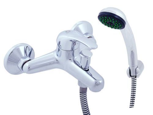 Смеситель для ванны и душа RavSlezak SAZAVA SA554.5/1 настенный хром