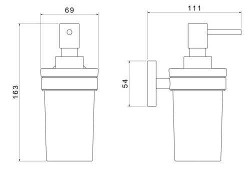 Дозатор Aquatek ЕВРОПА AQ4105BGM - фото 2