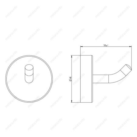 Крючок Melana 866008