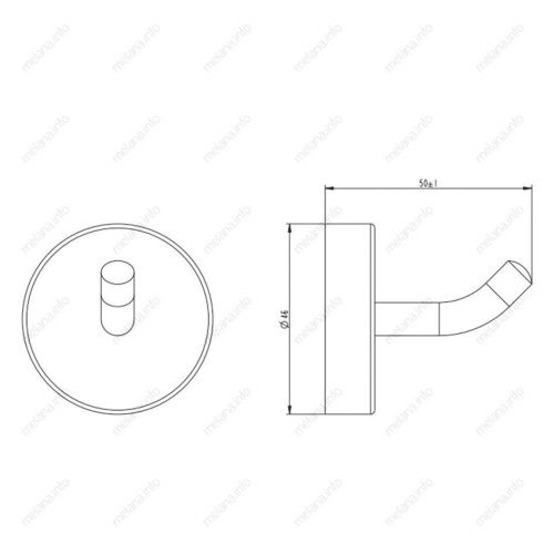 Крючок Melana 866008 - фото 2