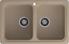 Кухонная мойка Granfest Standart S-780K песочный 80х50 цвет бежевый поверхность матовая