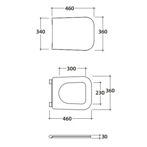 Крышка сиденье для унитаза Globo Stone ST022.BO/cr - фото 2