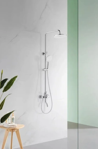 Душевая стойка Arrow AG3307CP-1 настенная цвет хром - фото 2