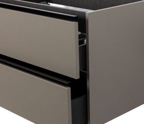 Тумба под раковину Visobath Granada 76544/87605 100х50 подвесная цвет серый - фото 4